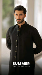 Marine-Black Unstitched